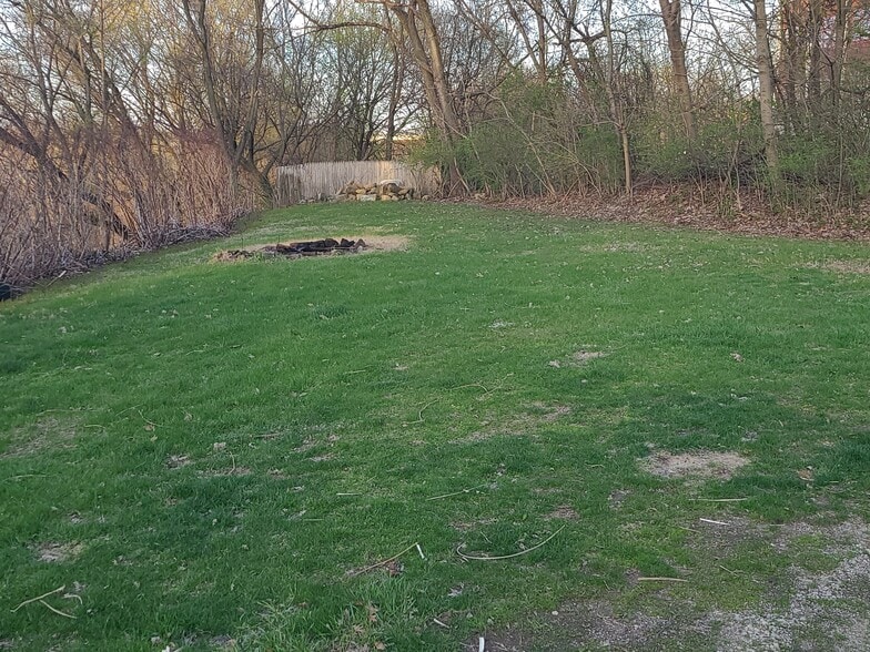 Fire pit in Backyard - 277 Bluff St