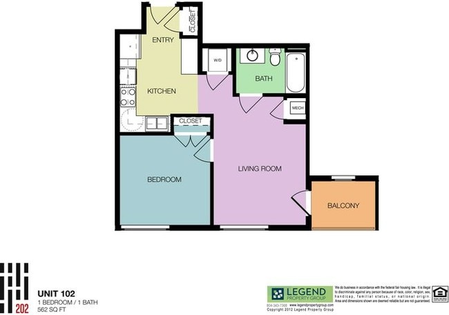 Floorplan - Terrace at the Masonry