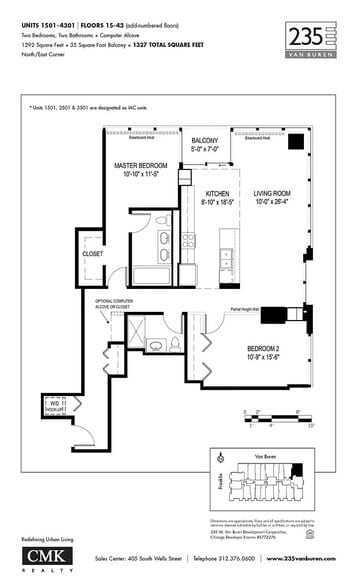 Floorplan - 235 W Van Buren St