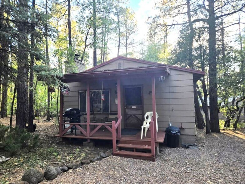 Cabin #1 Outside - 165 E White Mountain Blvd