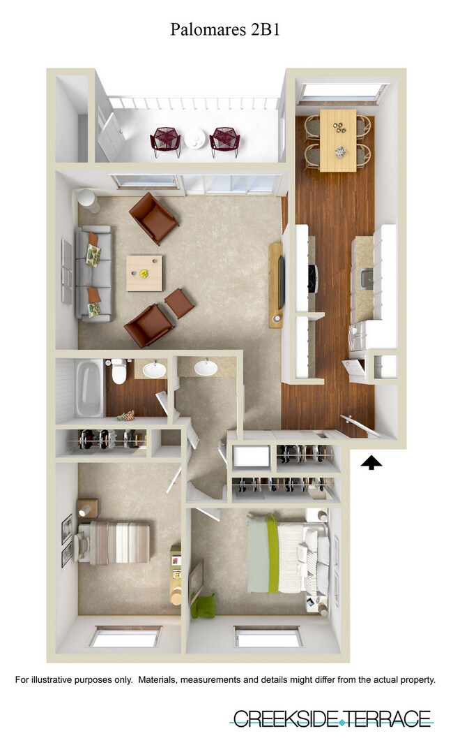 Floorplan - Creekside Terrace