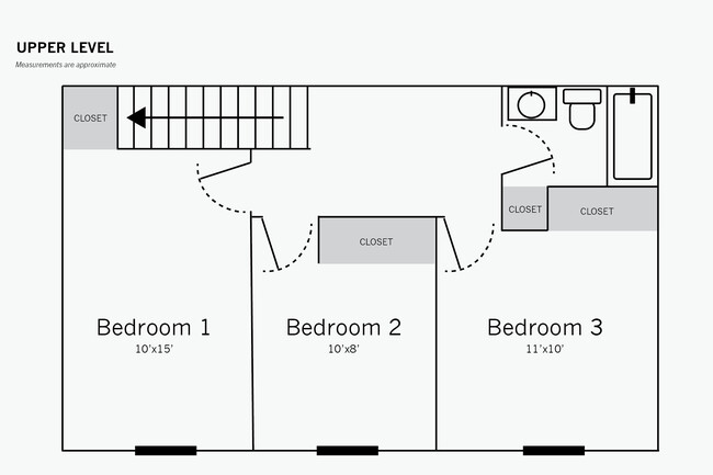 Floorplan - Cedar Hill Townhouses