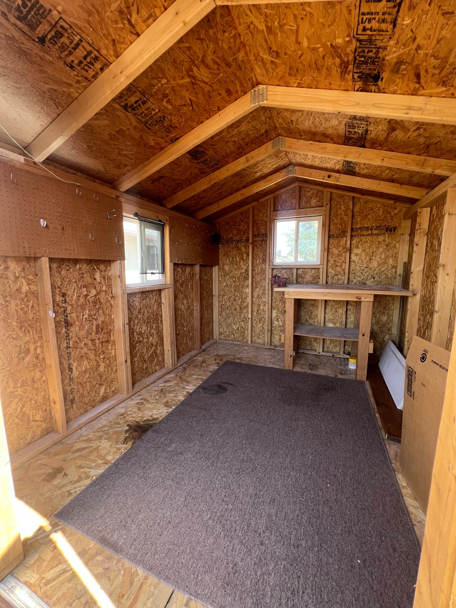Shed Interior - 4435 S Stanley Pl
