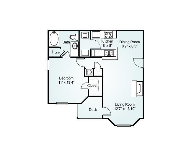 Floorplan - Chace Lake Villas