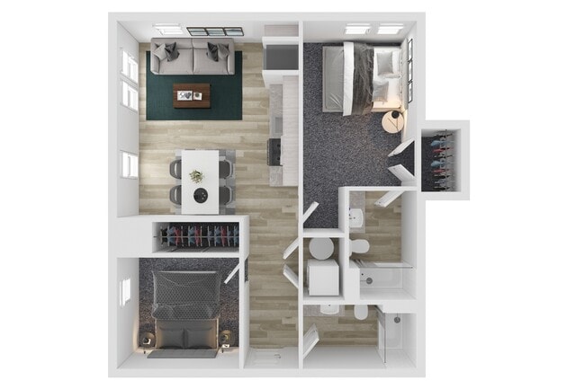 Floorplan - The Clara Apartments