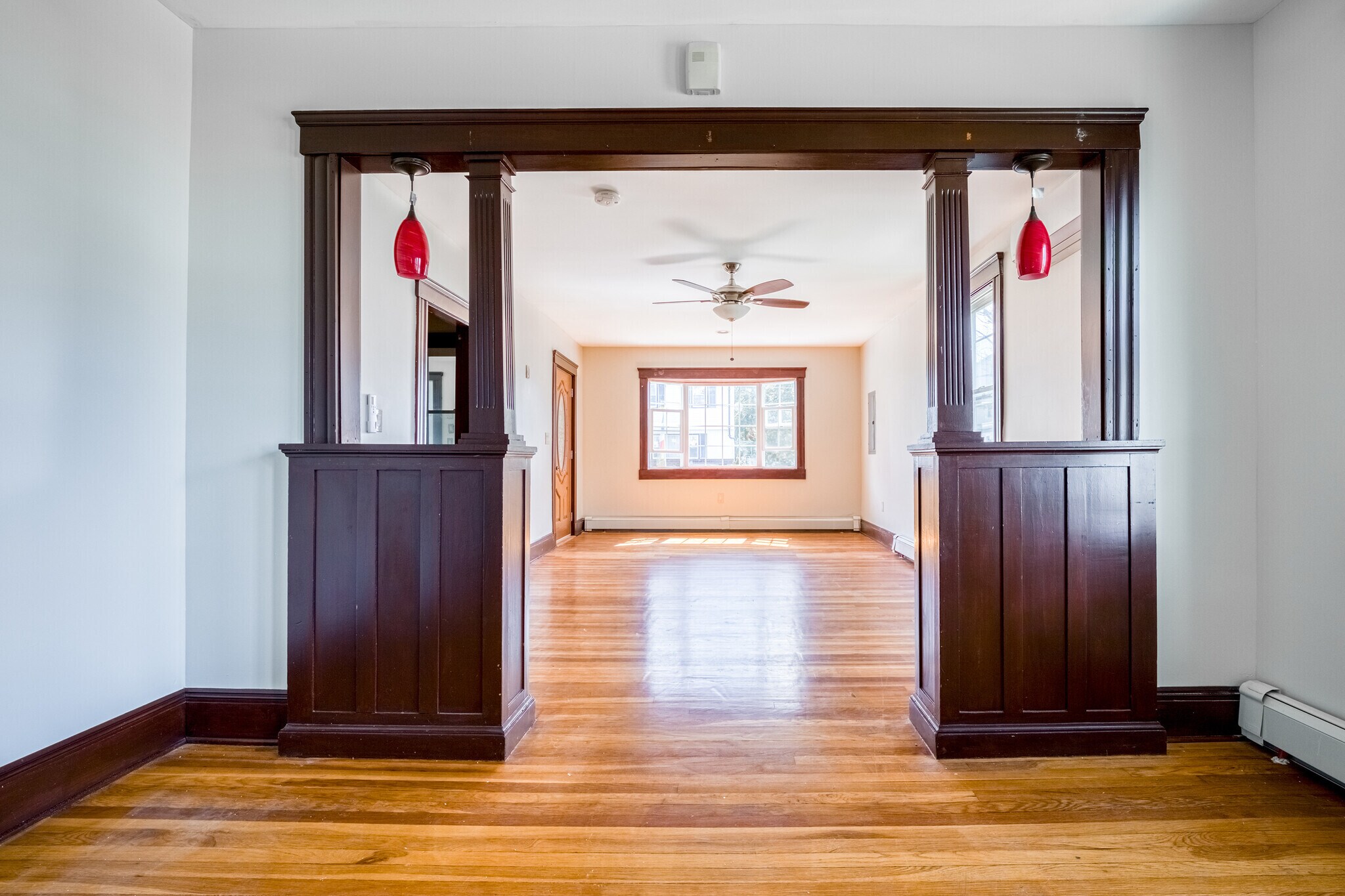 dining through living - 336 Riverside Ave