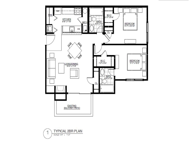 2 Bedroom - Richmond Hill Pointe Apartments