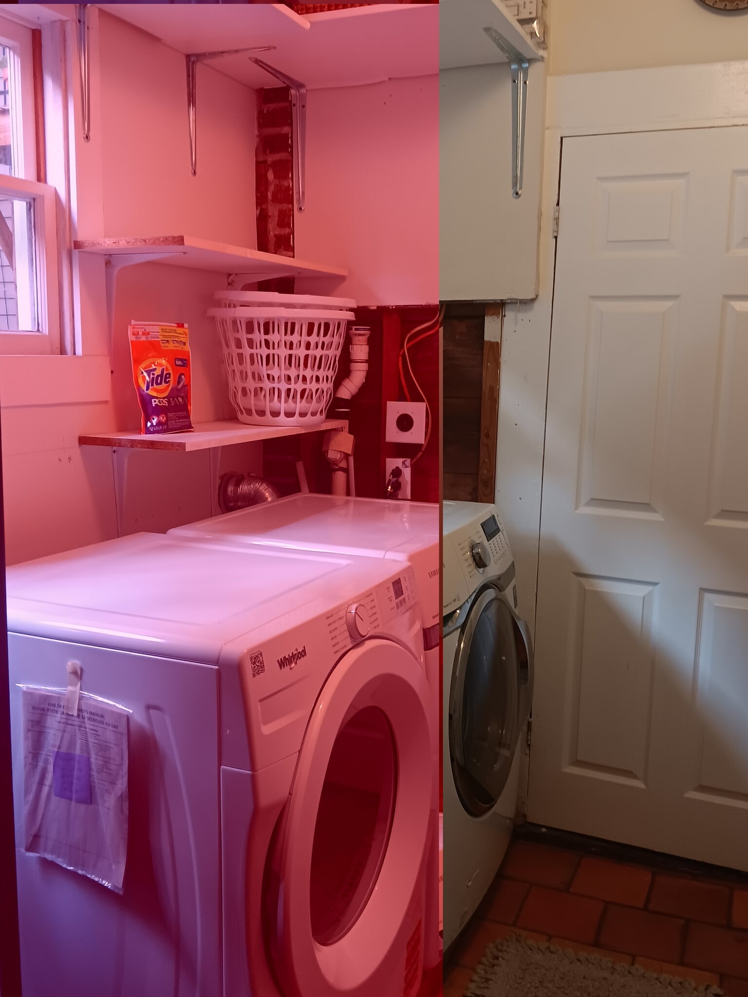 Private Laundry Room off of Kitchen - 2508 Van Buren St