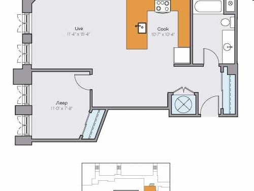 1BR/1BA - Clyde Manor