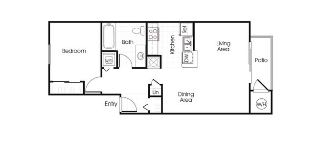 Floorplan - Bella Vista Apartments