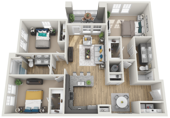 Floorplan - Lantower Garrison Park