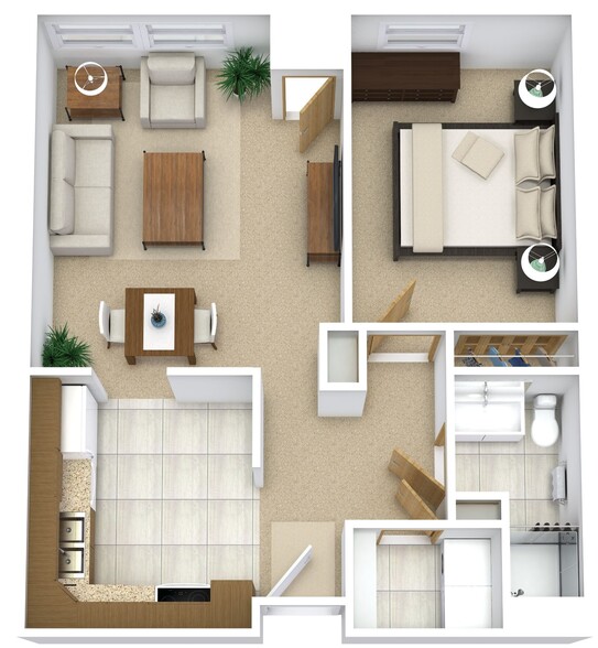 Interior Photo - Lodge Apartments at Little Canada