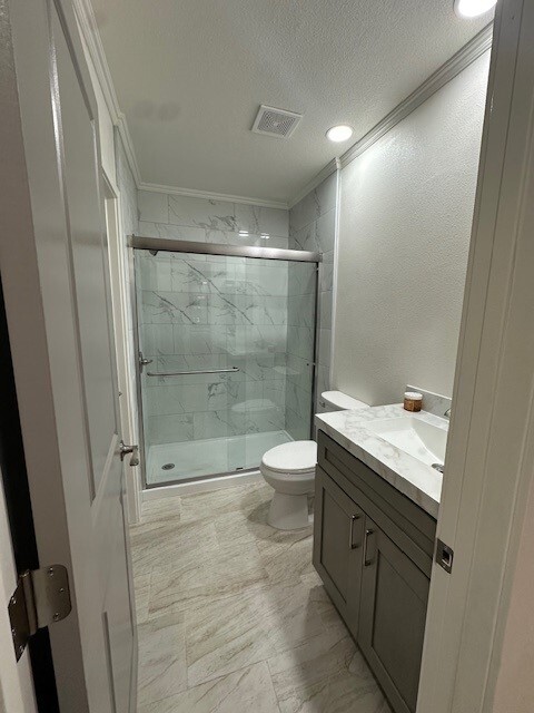 Bathroom with shower - 8785 Navajo Rd