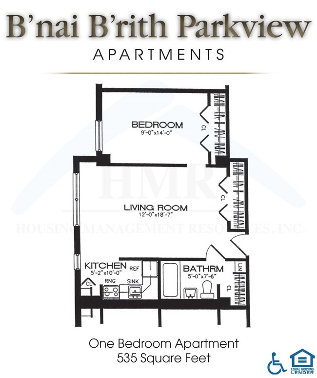 1BR/1BA - B'nai B'rith Parkview