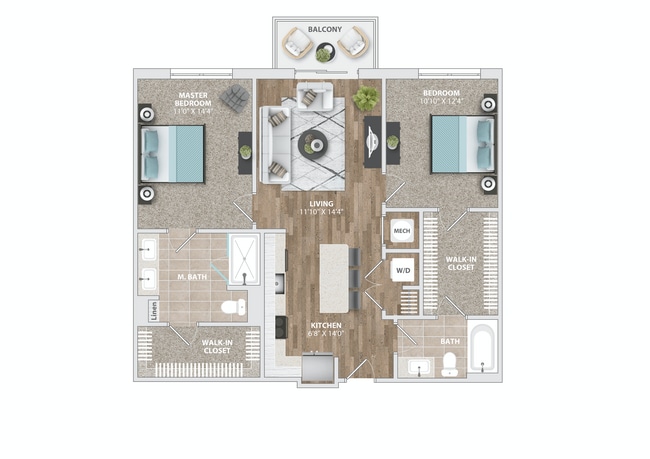 Floorplan - Vyne One Loudoun