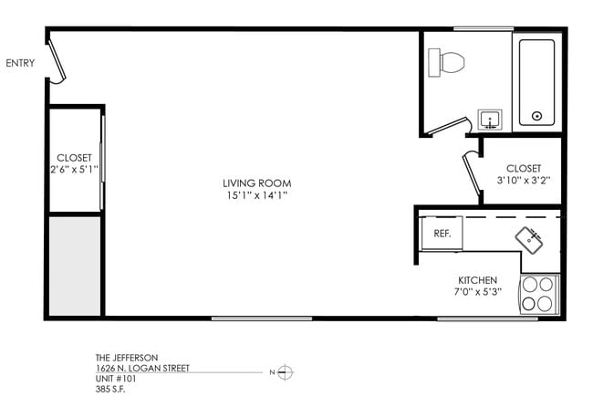 Floorplan - The Jefferson