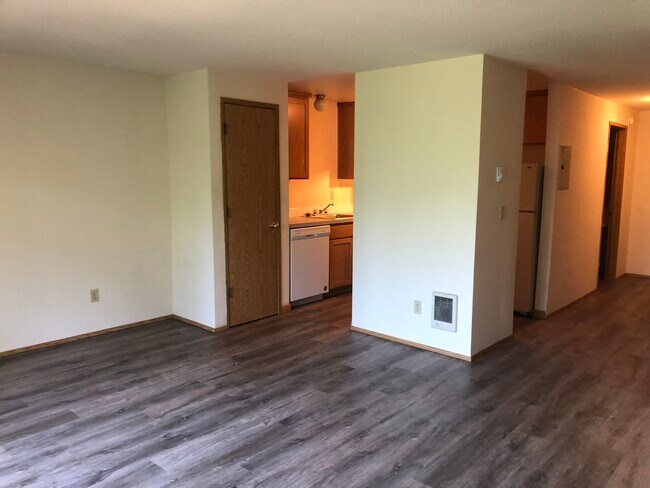 Kitchen view from Living Room - Churchill Downs Apartments