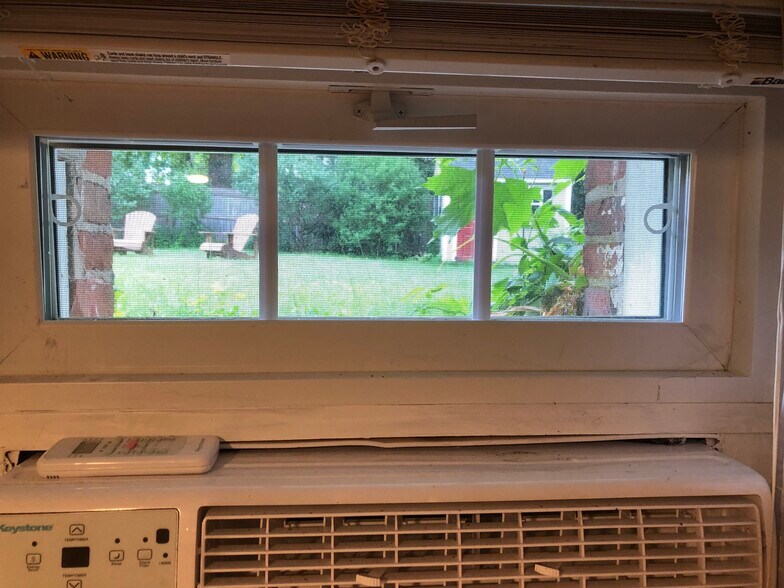 window above A/C - 40 Sumner St