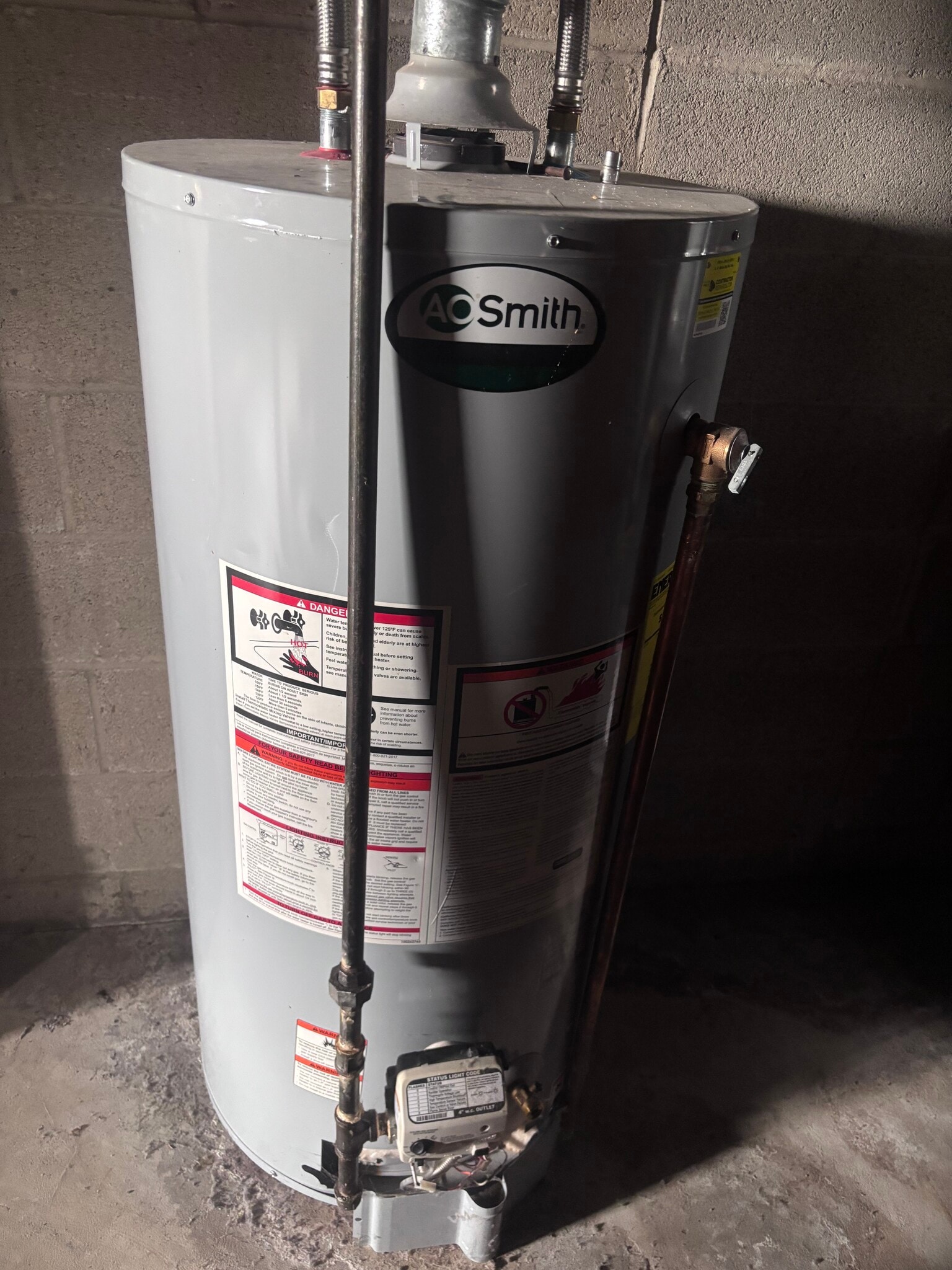 New hot water heater - 2617 Peach Ln