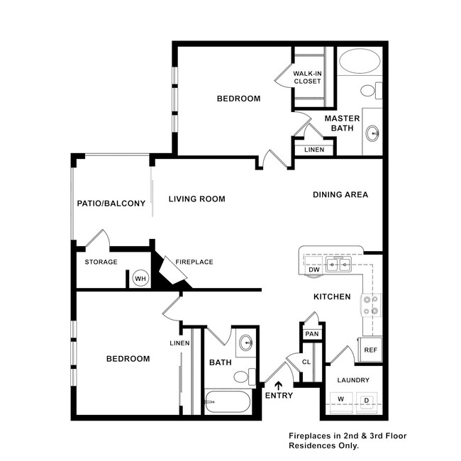 Floorplan - The Legends at Willow Creek