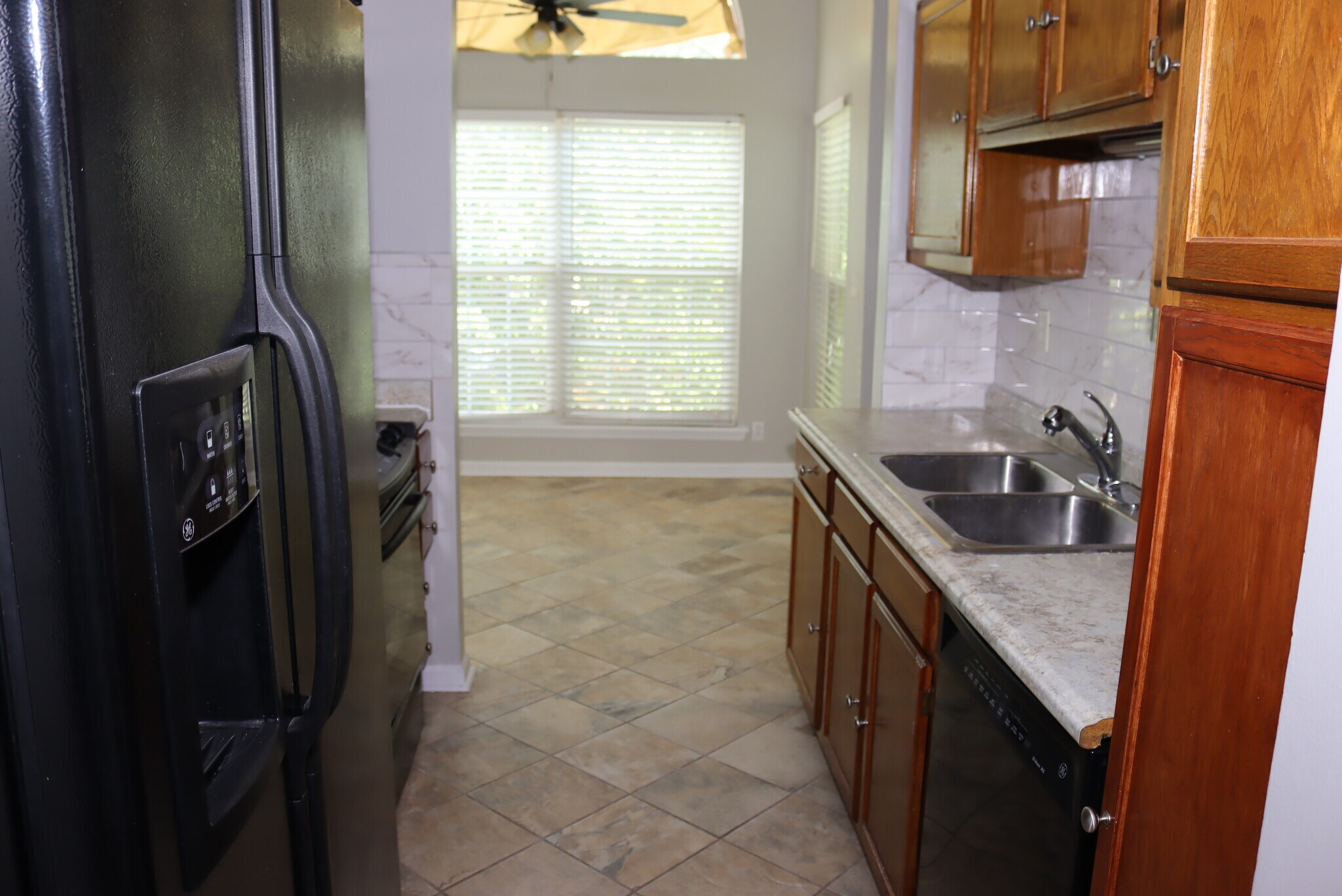 Kitchen view from Hallway - 1057 Stones Throw Dr NW