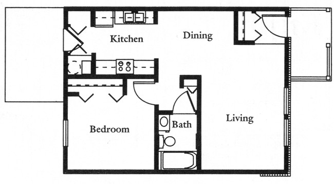 1BR/1BA - Albany Spring Senior Apartments - Ages 62+