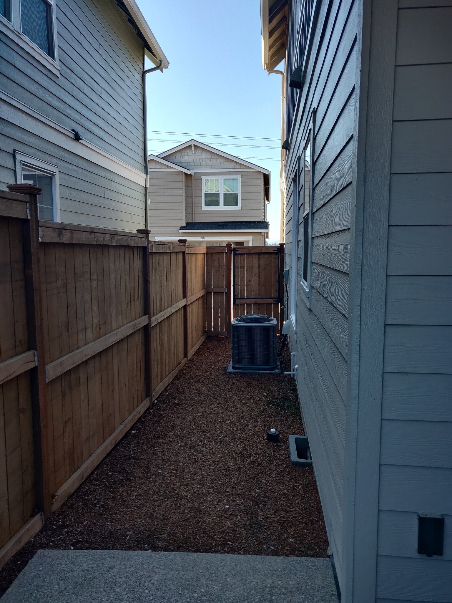 Side yard - 3893 SE 81st Ave