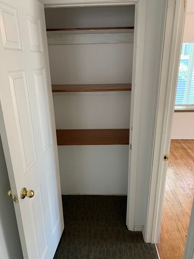 Hall linen closet - 2033 Mount Washington Ave