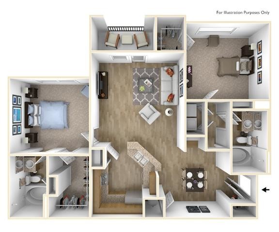 Floorplan - Villas at Hampton