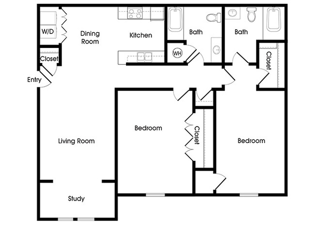 Floorplan - Chroma Park Apartments