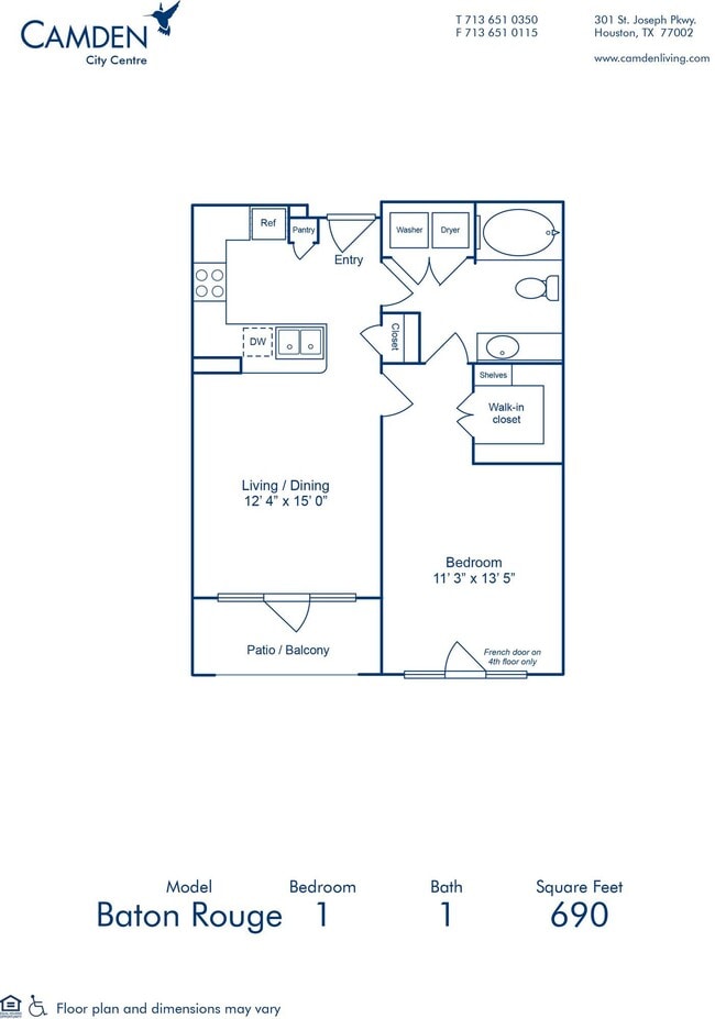Floorplan - Camden City Centre