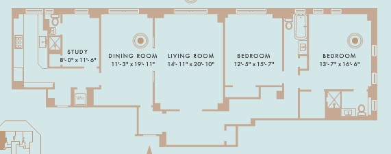 Floorplan - 845 W End Ave