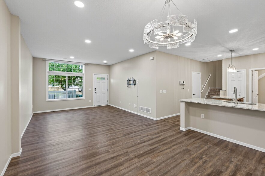 Main Level - Living, Dining, Kitchen - 18217 69th Pl N