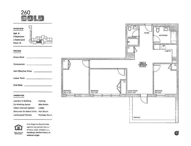 Floorplan - 260 Gold