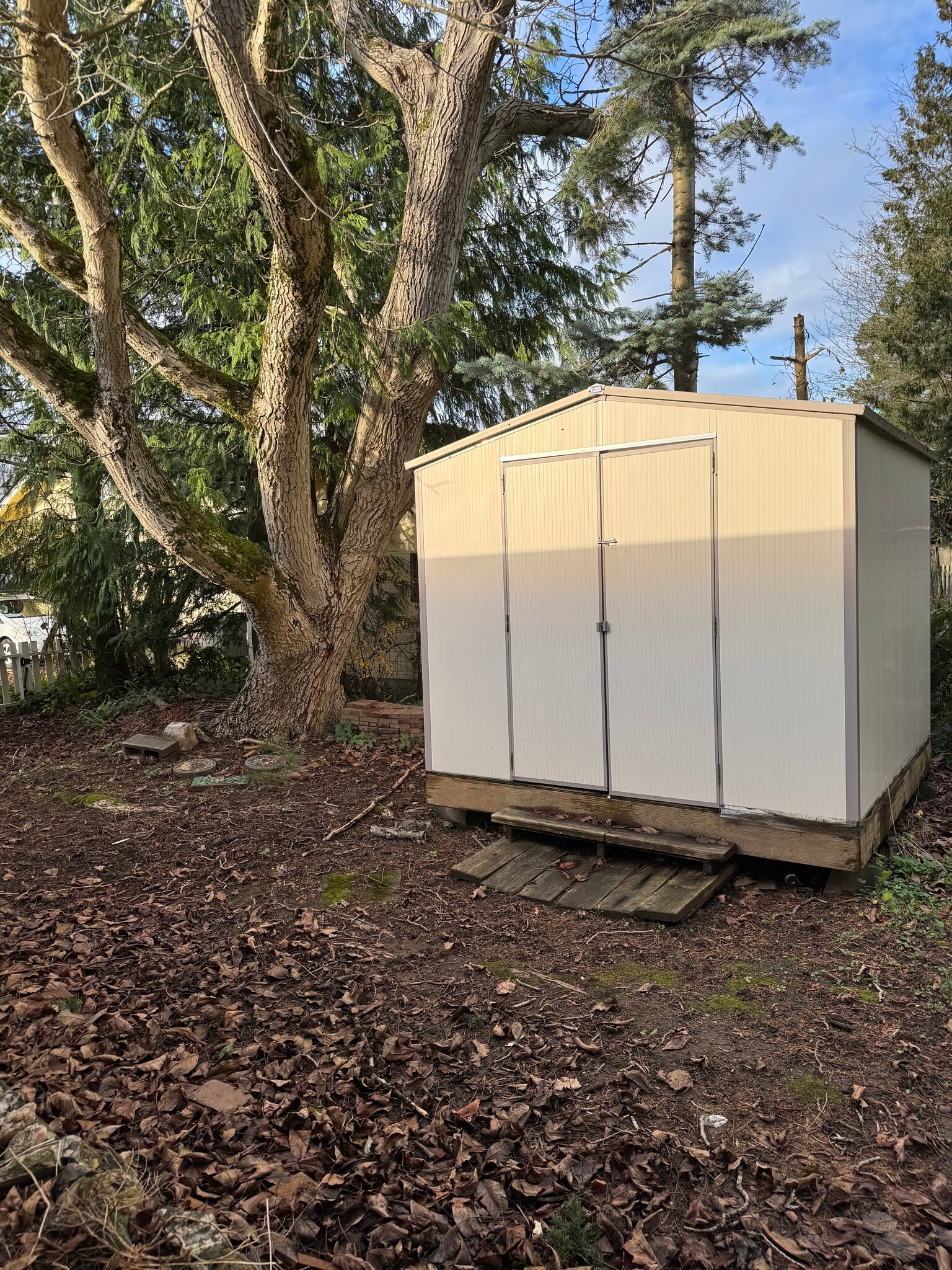 Shed for Unit#102 storage - 2914 Ellis St