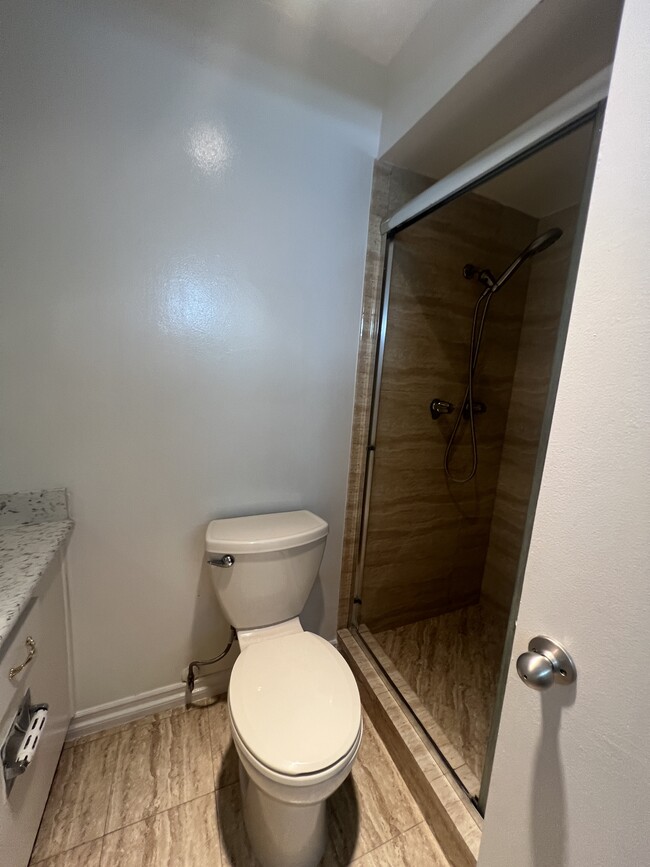 Primary bathroom with shower - 6435 Green Valley Cir