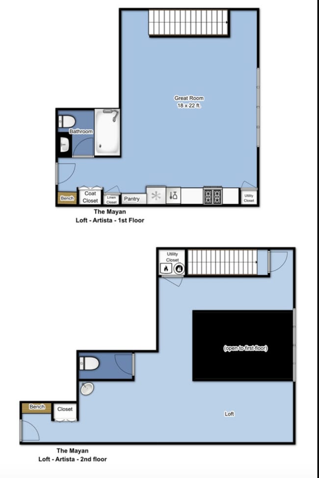 Floorplan - The Mayan Apartments