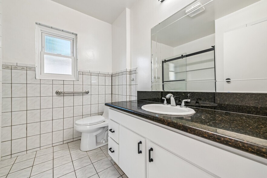 Bathroom 1 downstairs - 6003 N Muscatel Ave
