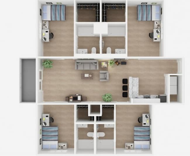 4x4B - Valley Falls Apartments