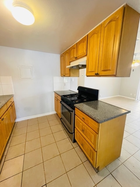 gas stove, oven, and range hood - 8164 Valley Green Dr