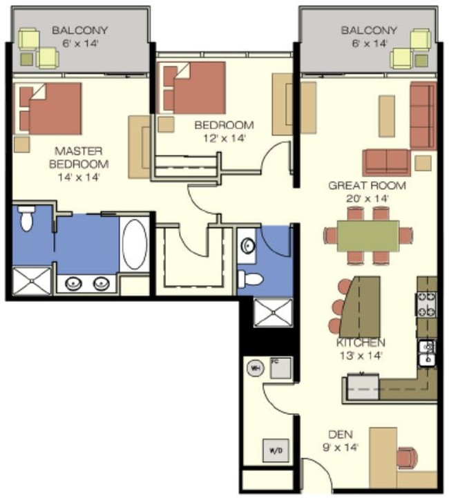 Floorplan - The VUE at Lake Eola