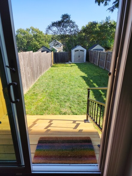 From Kitchen Entering Yard - 846 Northwestern Ave