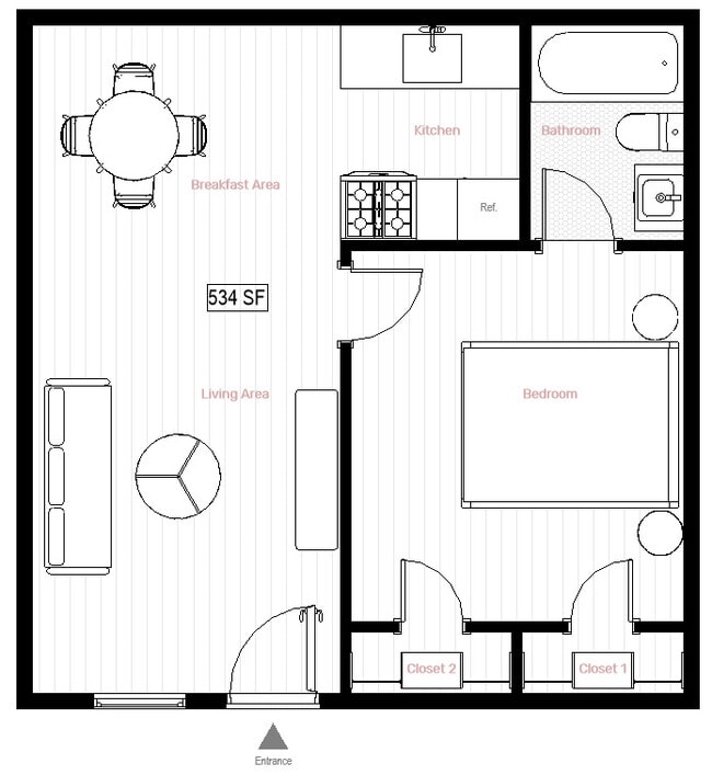 Floorplan - Loft on Louise