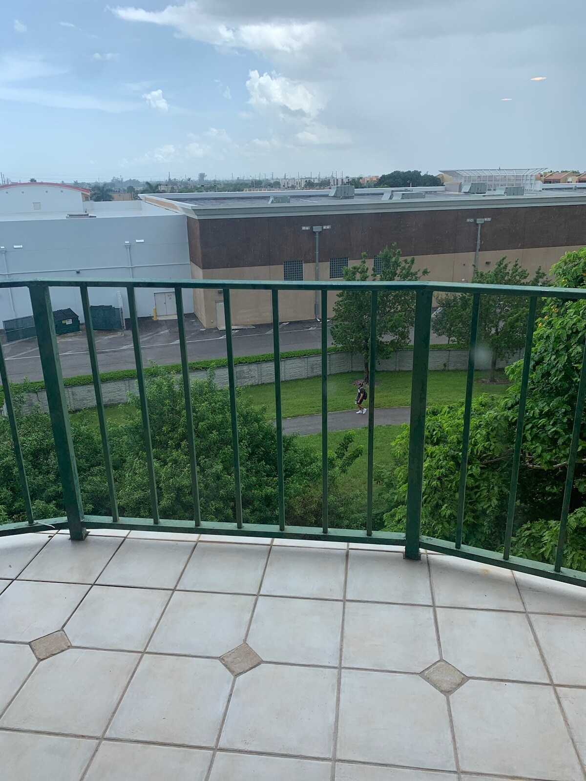 Private Balcony facing back - 9310 Fontainebleau Blvd