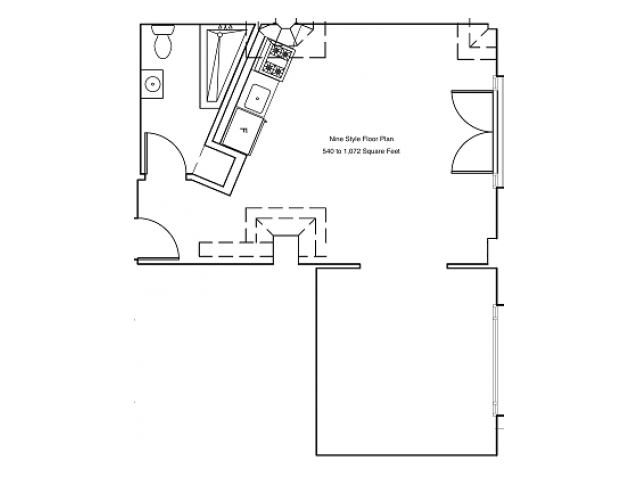 Ninth Floor Plan - Cosmo Lofts