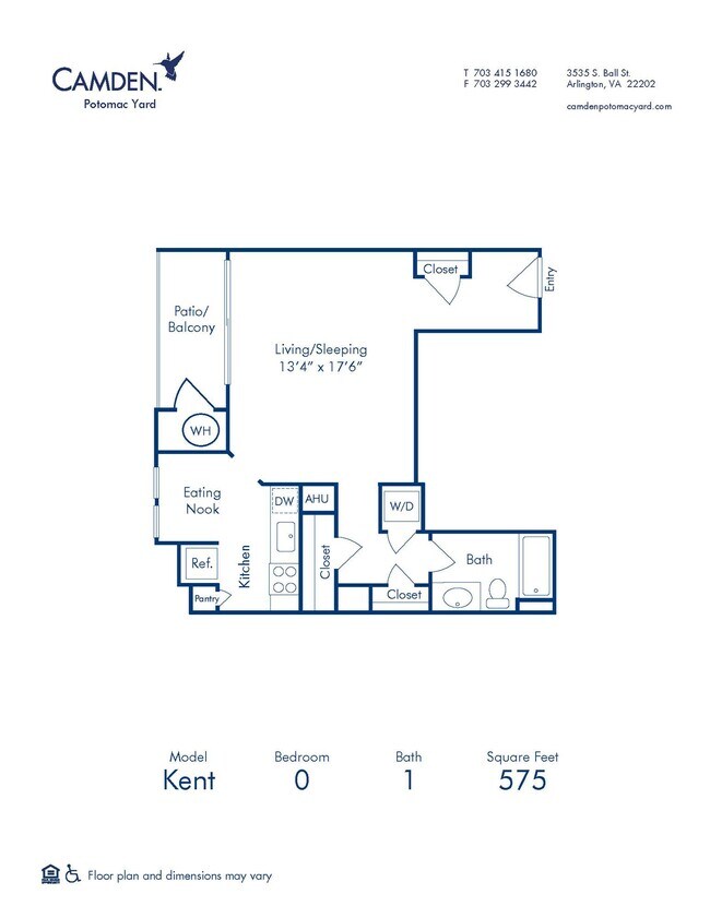 Floorplan - Camden Potomac Yard