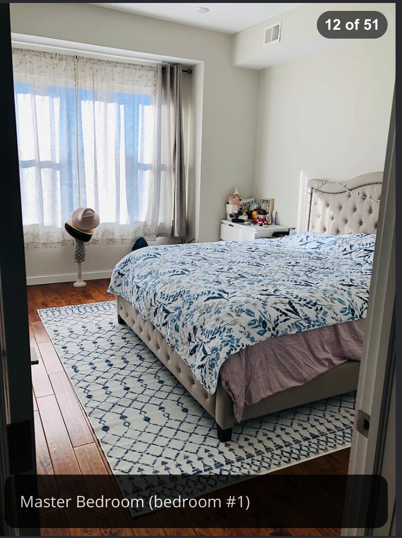 Master Bedroom upstairs - 2015 S Hutchinson St