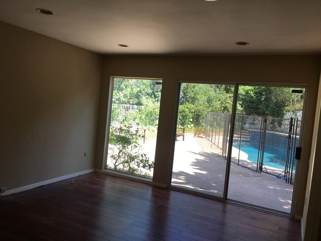 Downstairs Den leads to backyard - 17218 Escalon Dr