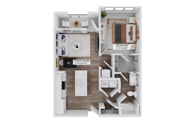 Floorplan - The Stadler Luxury Apartments