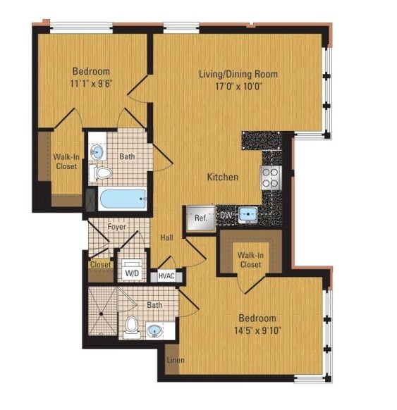 Floor Plan - 2910 Georgia Ave NW